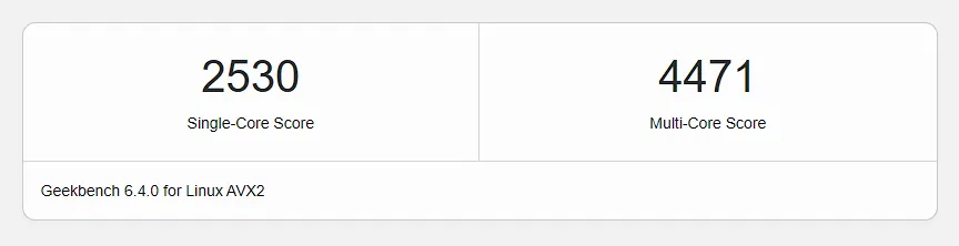 GB6 extravm