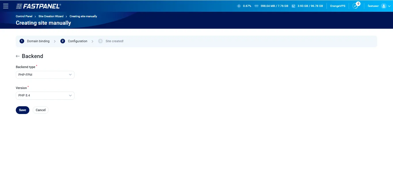 Backend Setup