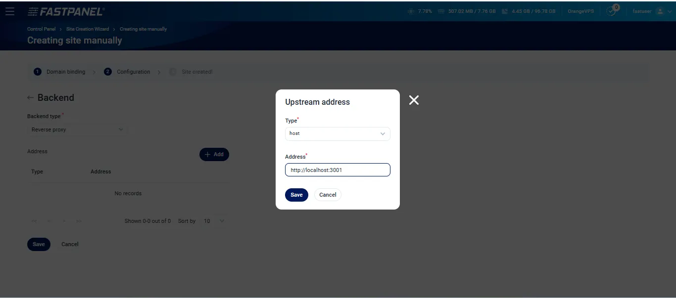 Backend Setup