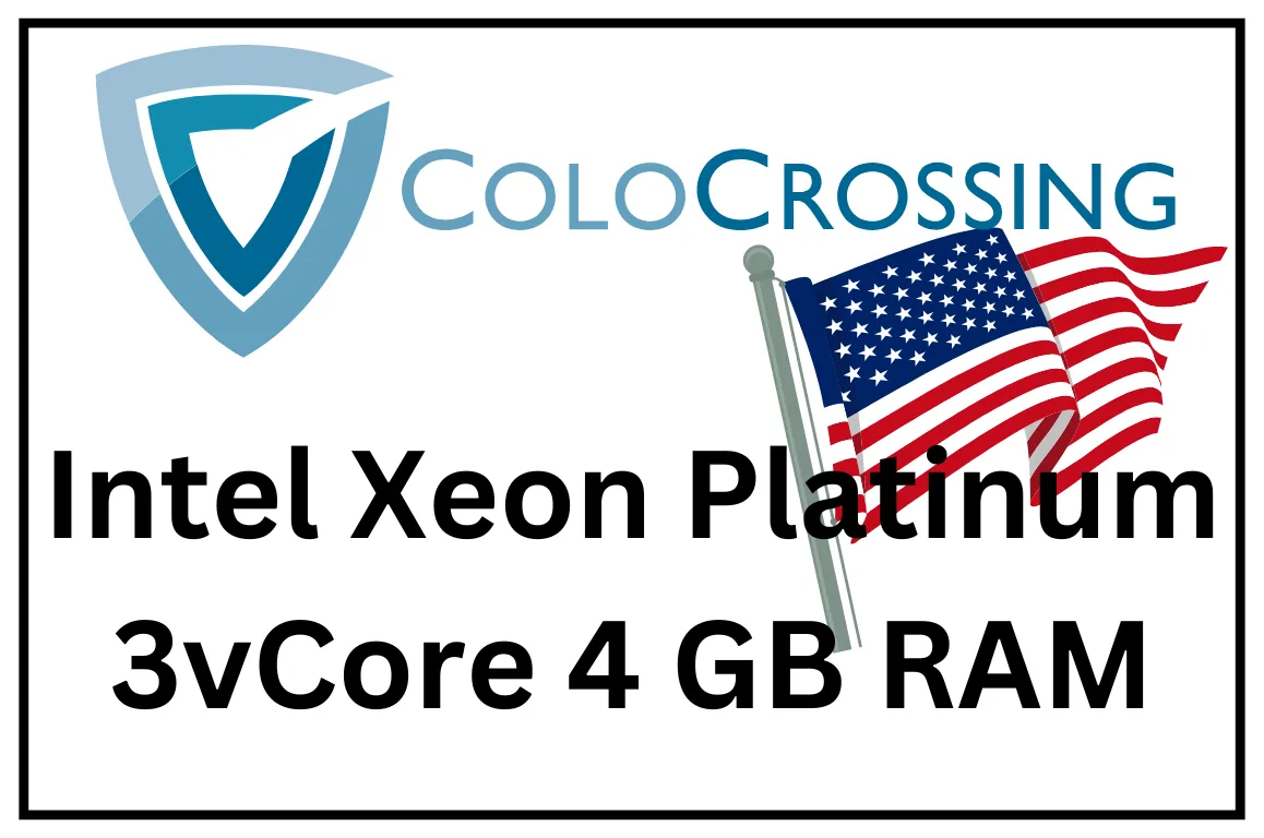 ColoCrossing – 4GB RAM VPS – $3.49/Month