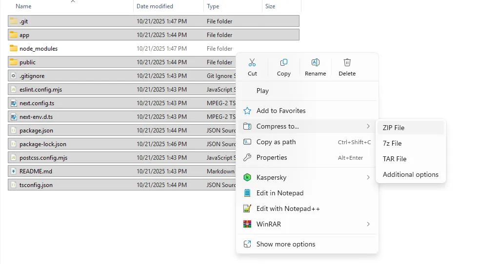 Zip file