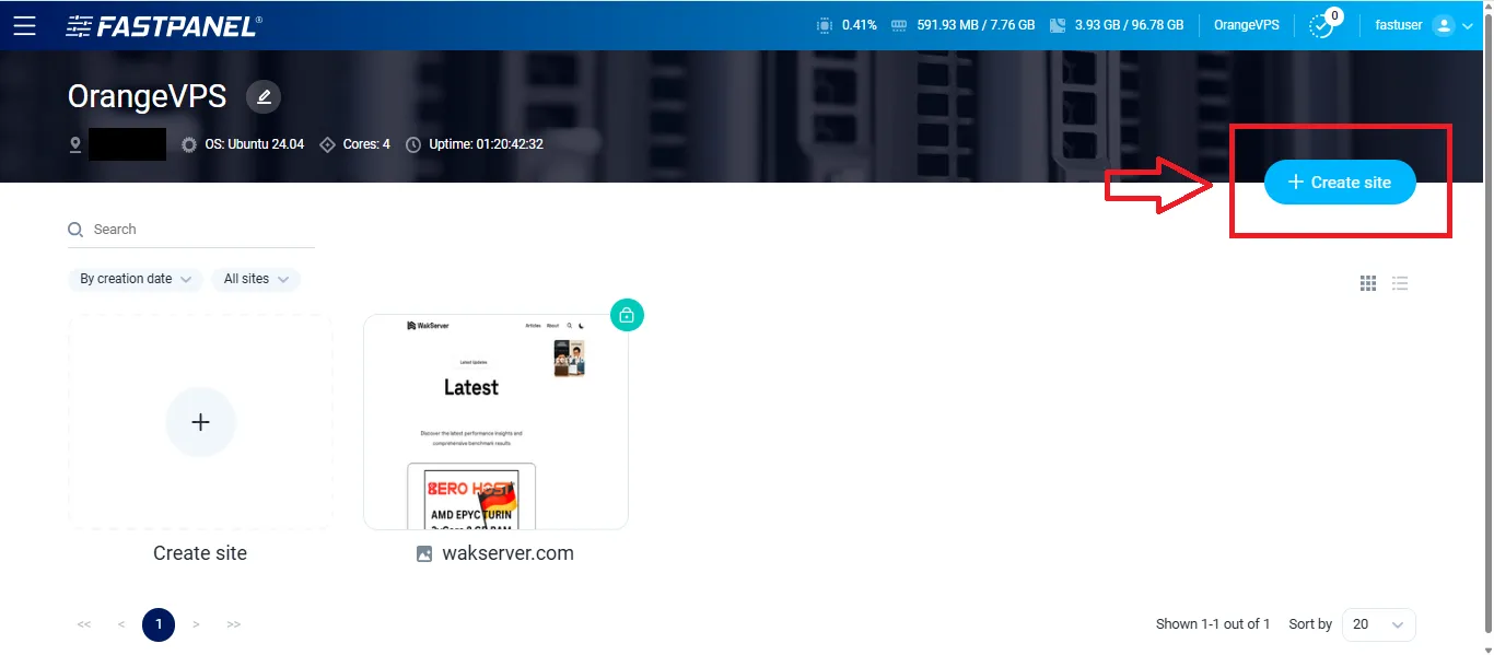 Create Website