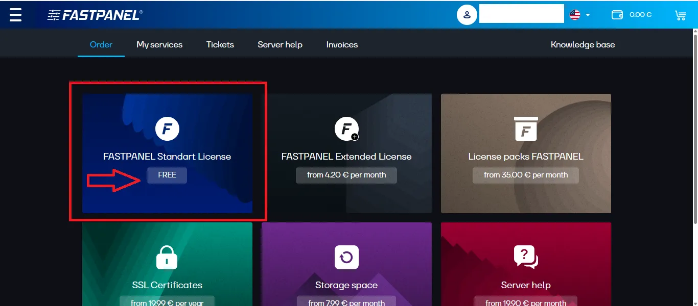 FASTPANEL BILLING
