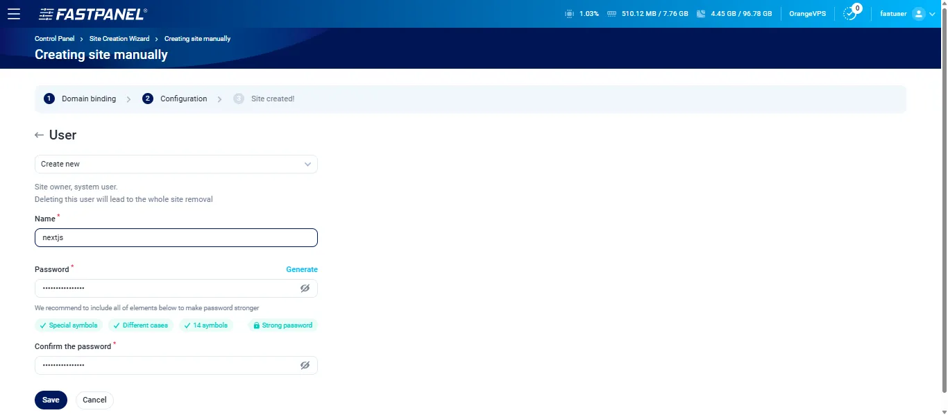 Fill Form User