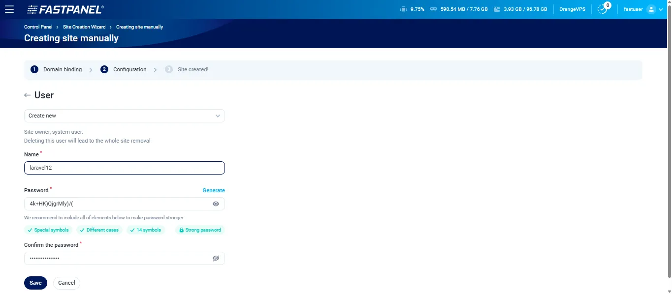 Fill User Form
