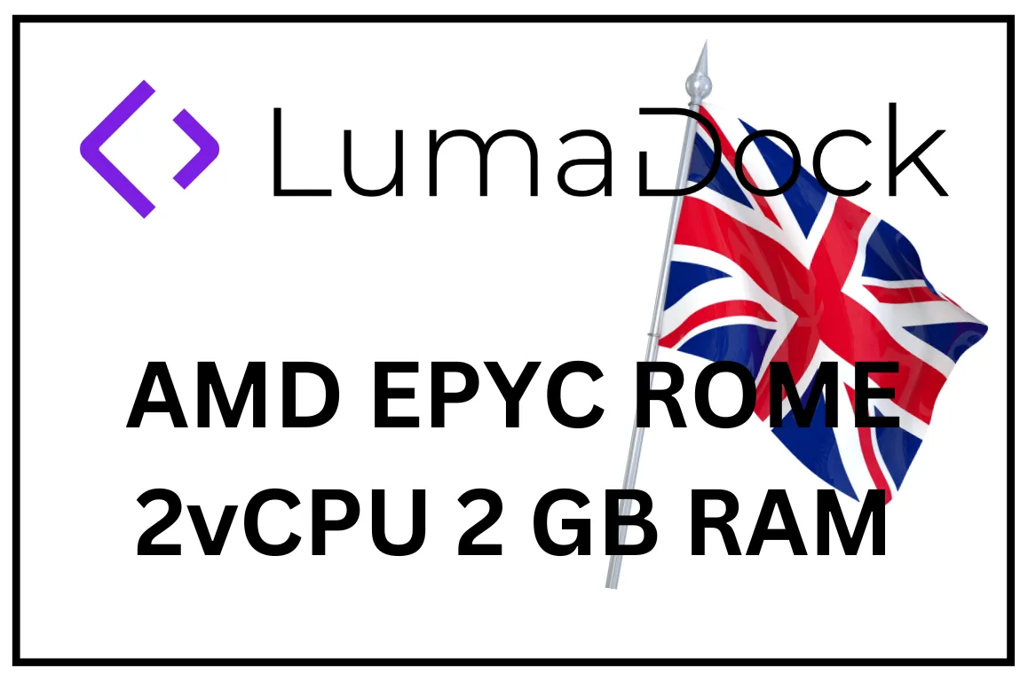 LumaDock – Starter VPS – $3.49/Month