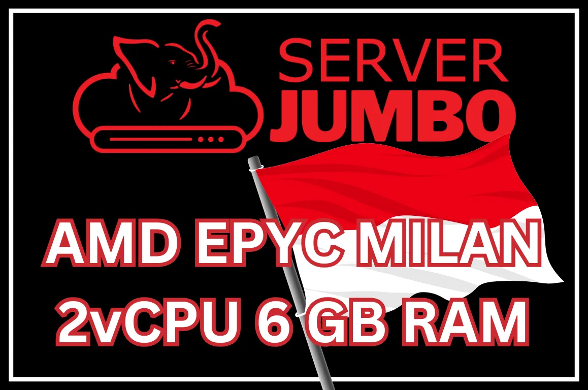 ServerJumbo – AMD EPYC Milan – IDR123.000/Month