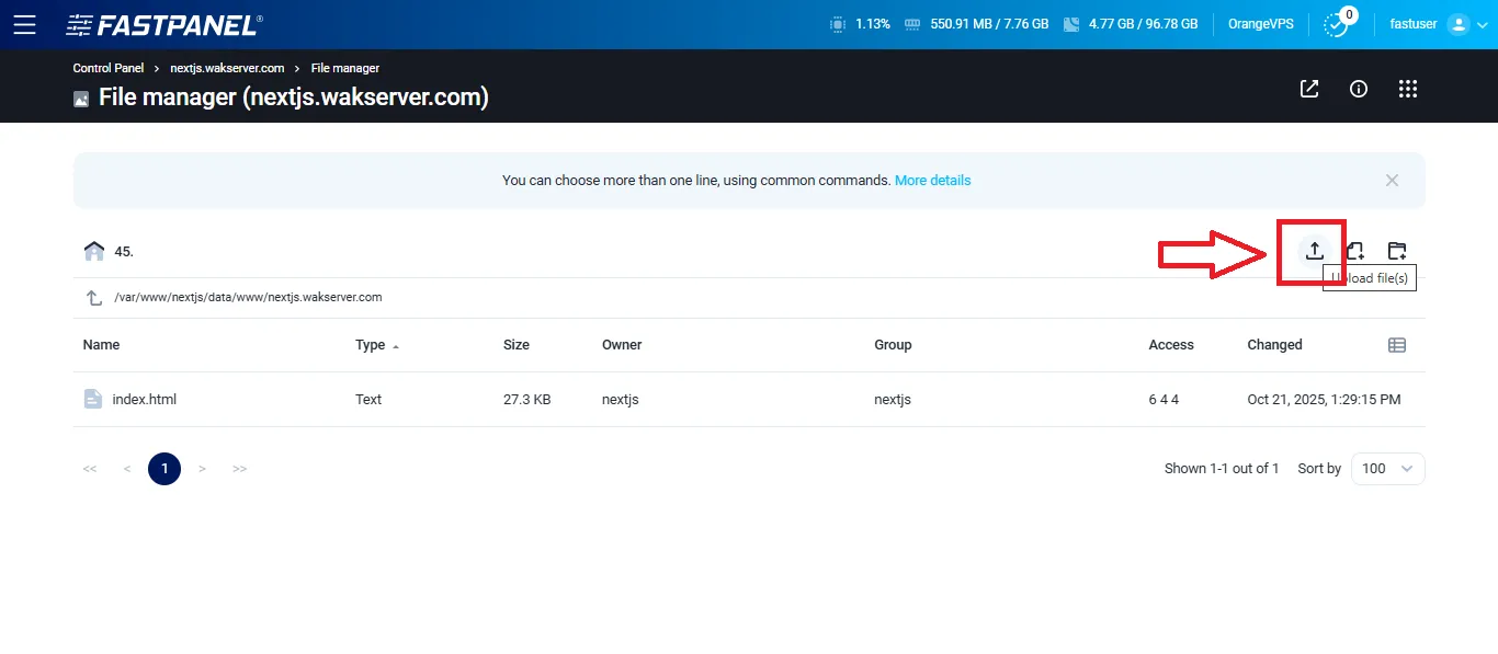 Upload File