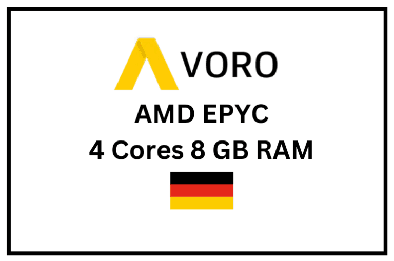 AVORO.EU – AMD EPYC-Rootserver – €7.50/month
