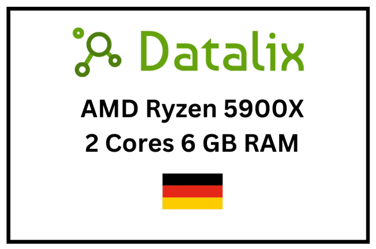 Datalix – Ryzen Gen 2 New – €4.95/month