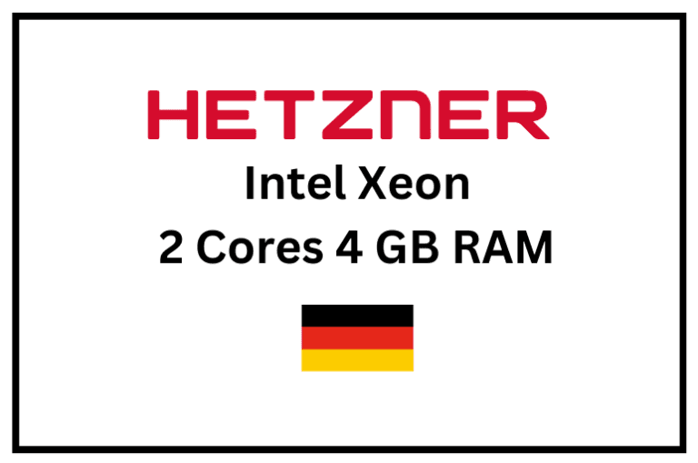 Hetzner – CX22 – €3.29/month