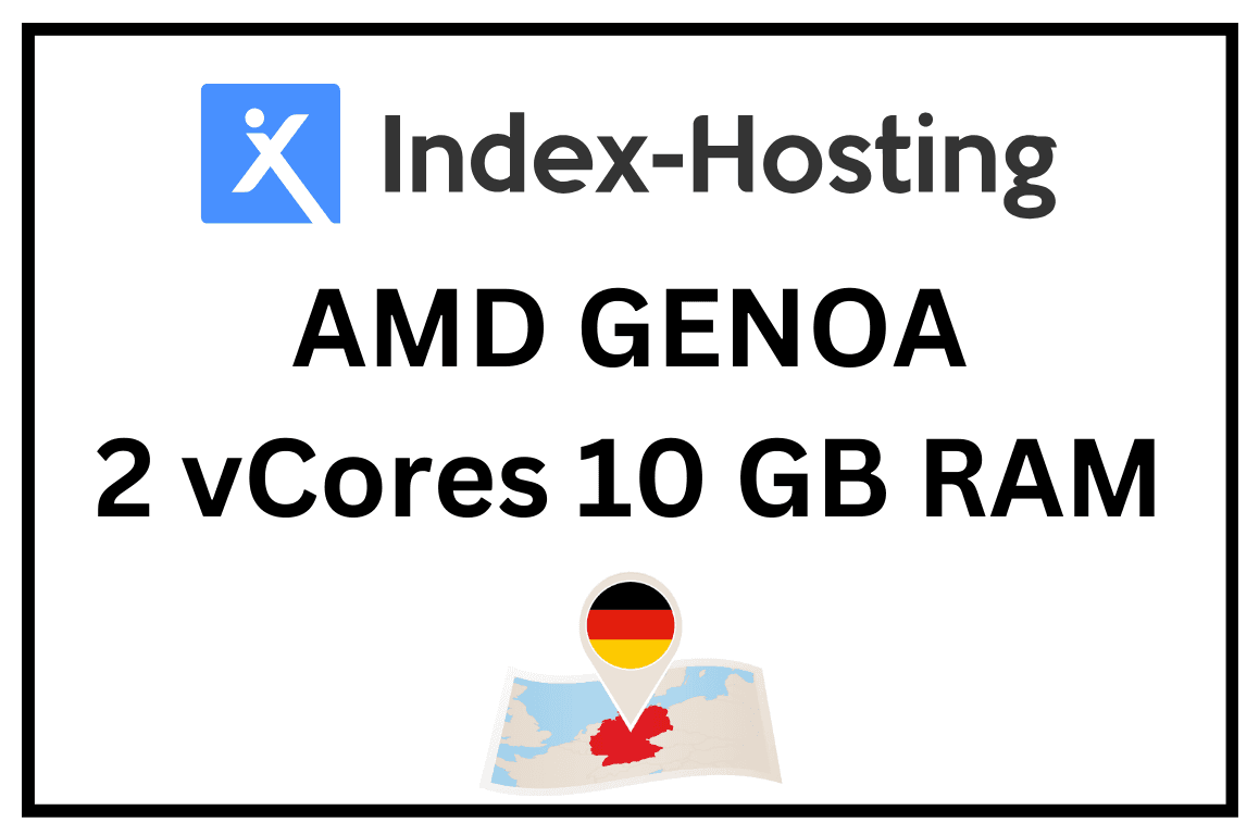 Index-Hosting – Epyc Starter – €3.95/month