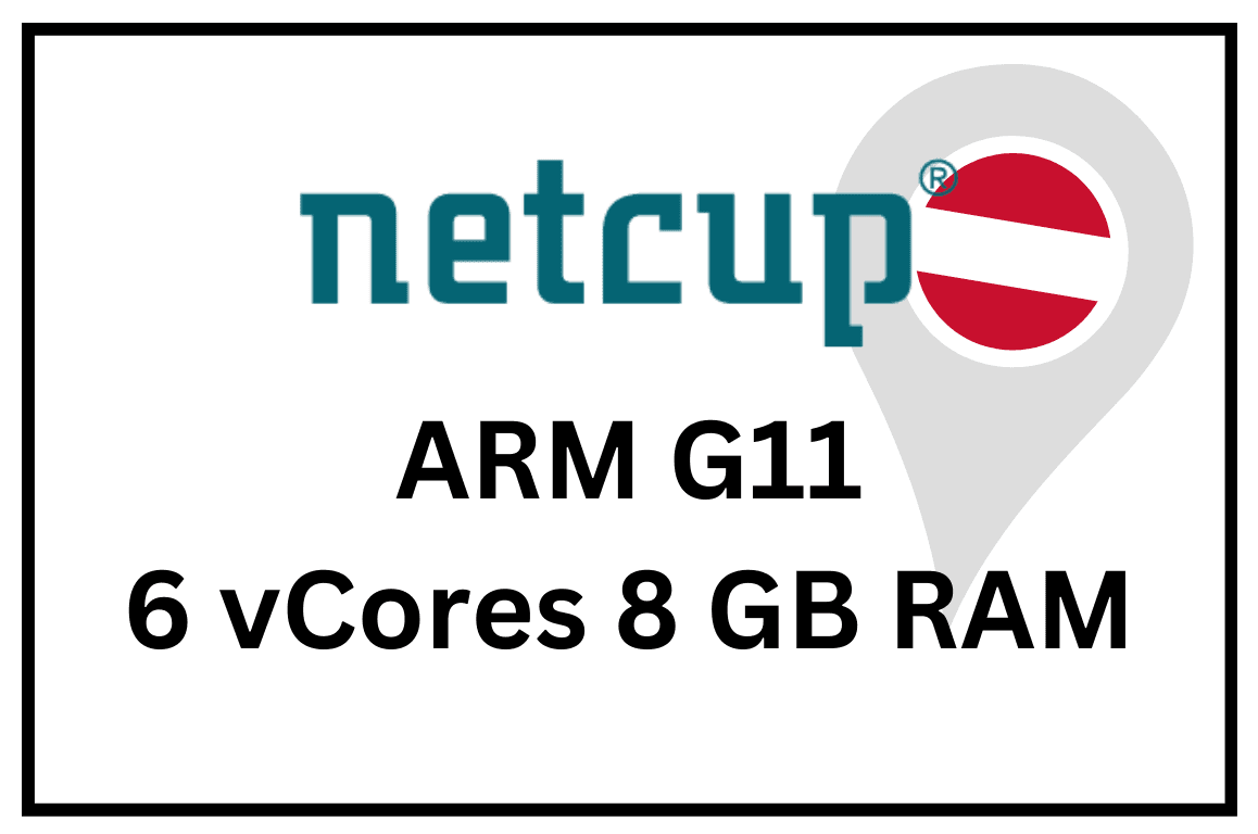 netcup – VPS 1000 ARM G11 – €5.26/month